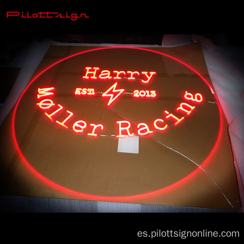 Restaurante Bar LOGO PERSONALIZADO FLEX NEON LIGES